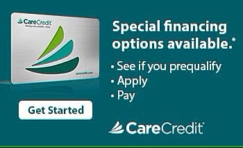 CareCredit financing options and application information.