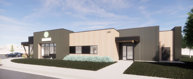Rendering of the new Mountain West Plastic Surgery surgical center.