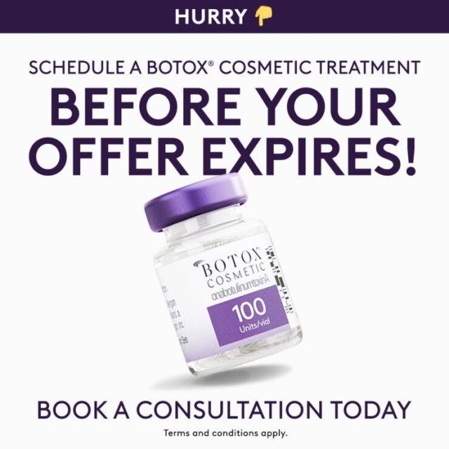 ONE DAY ONLY!!💜10% Off!

Schedule your appointment on June 1st and receive 10% off your Botox or filler treatment.
#Mountainwestplasticsurgery #Botox #Allergan